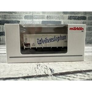 Märklin H0 48166 Weihenstephan Beer Refrigerator Freight Car – New in Box